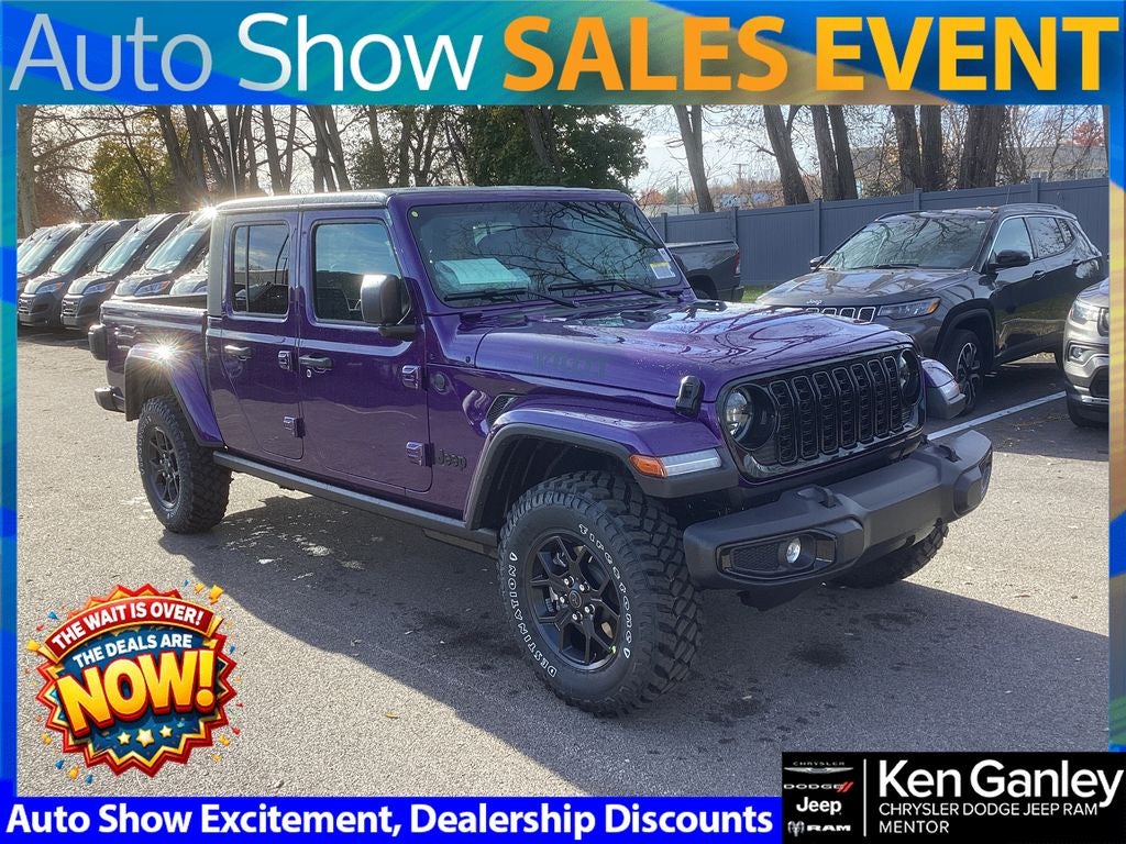2026 Jeep Gladiator GLADIATOR WILLYS 4X4