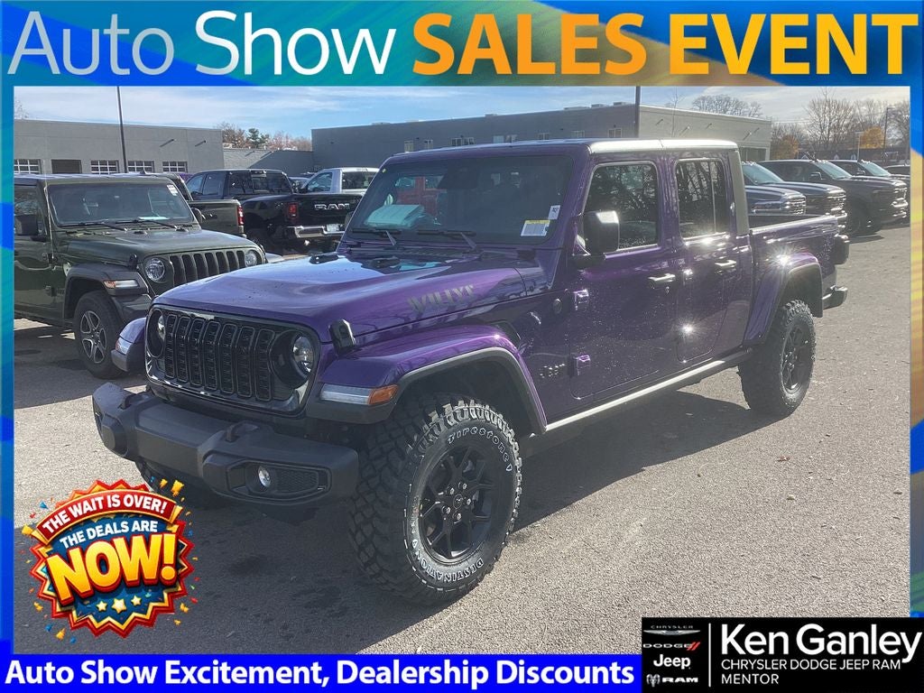 2026 Jeep Gladiator GLADIATOR WILLYS 4X4