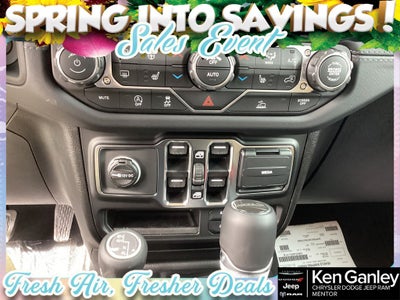 2026 Jeep Gladiator GLADIATOR SAHARA 4X4