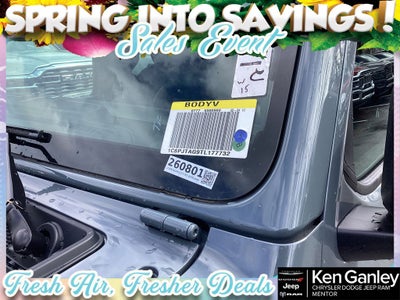 2026 Jeep Gladiator GLADIATOR SAHARA 4X4