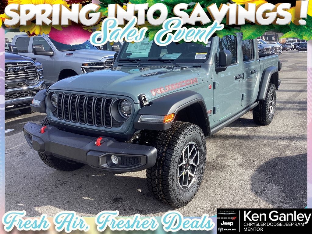 2026 Jeep Gladiator GLADIATOR RUBICON 4X4