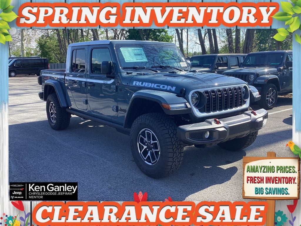 2026 Jeep Gladiator GLADIATOR RUBICON 4X4