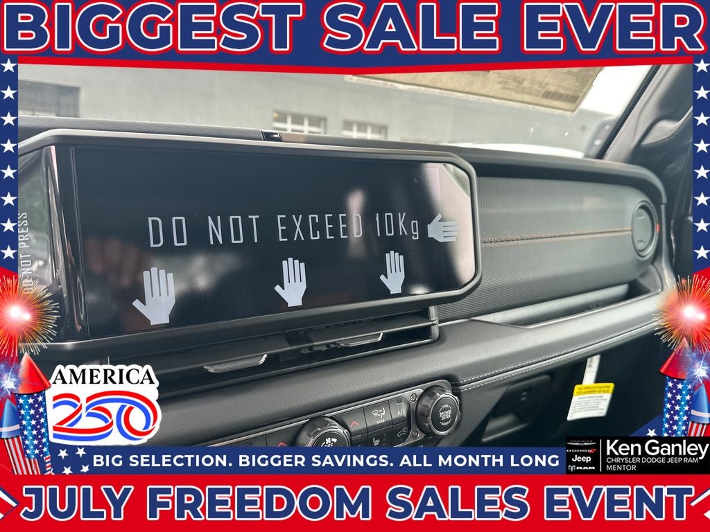 2026 Jeep Gladiator GLADIATOR MOJAVE 4X4