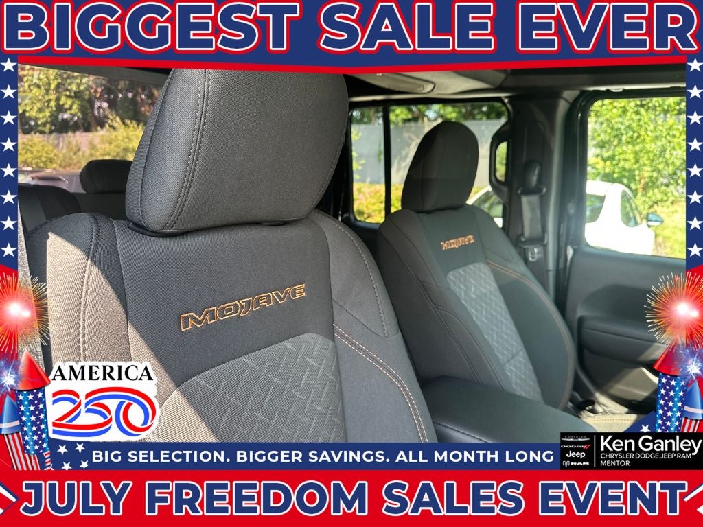 2026 Jeep Gladiator GLADIATOR MOJAVE 4X4