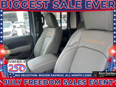 2026 Jeep Gladiator GLADIATOR MOJAVE 4X4