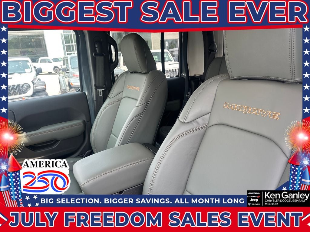 2026 Jeep Gladiator GLADIATOR MOJAVE 4X4