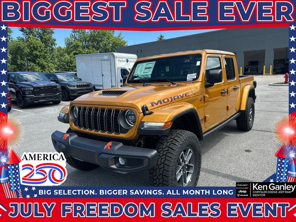 2026 Jeep Gladiator GLADIATOR MOJAVE 4X4
