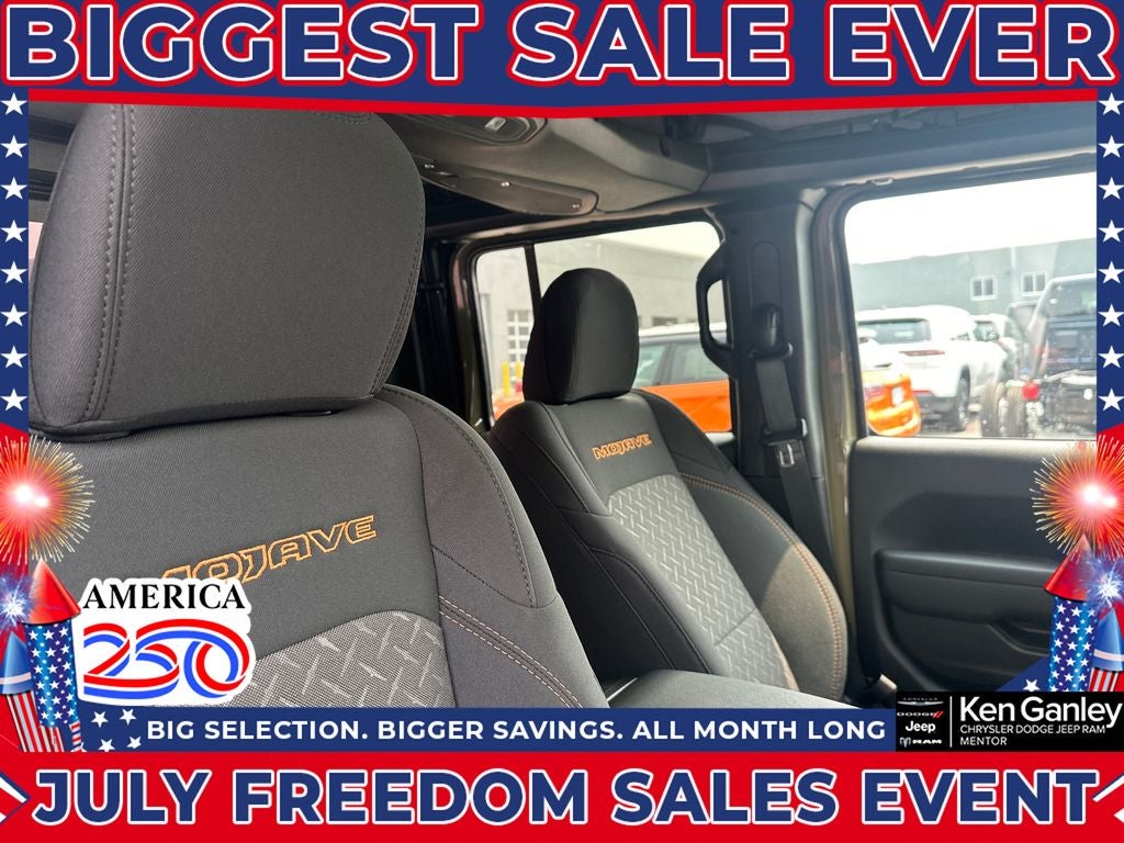 2026 Jeep Gladiator GLADIATOR MOJAVE 4X4