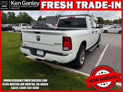 2018 RAM 1500 Express Quad Cab 4x4 6'4' Box
