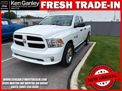 2018 RAM 1500 Express Quad Cab 4x4 6'4' Box