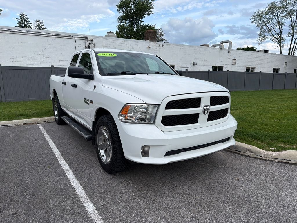 2018 RAM 1500 Express Quad Cab 4x4 6'4' Box