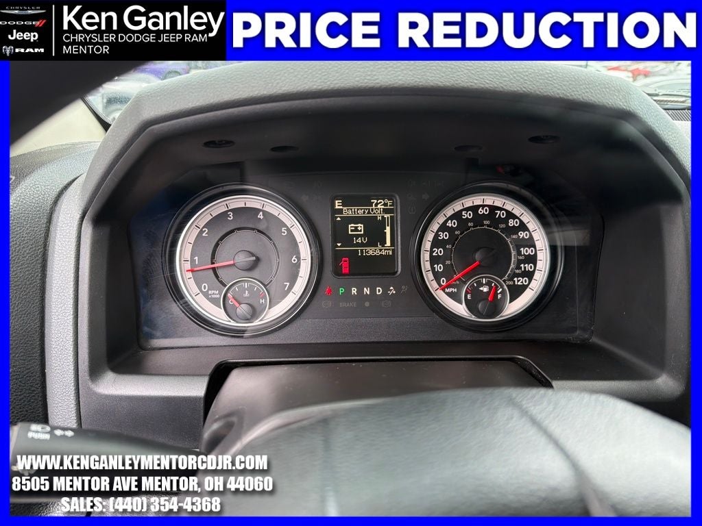 2017 RAM 1500 Express Quad Cab 4x4 6'4' Box