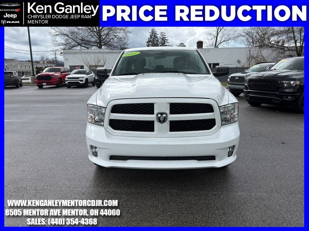 2017 RAM 1500 Express Quad Cab 4x4 6'4' Box