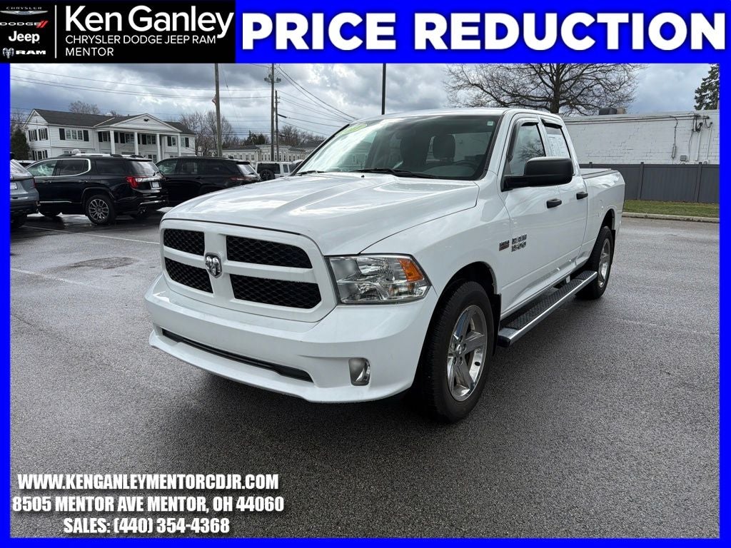 2017 RAM 1500 Express Quad Cab 4x4 6'4' Box