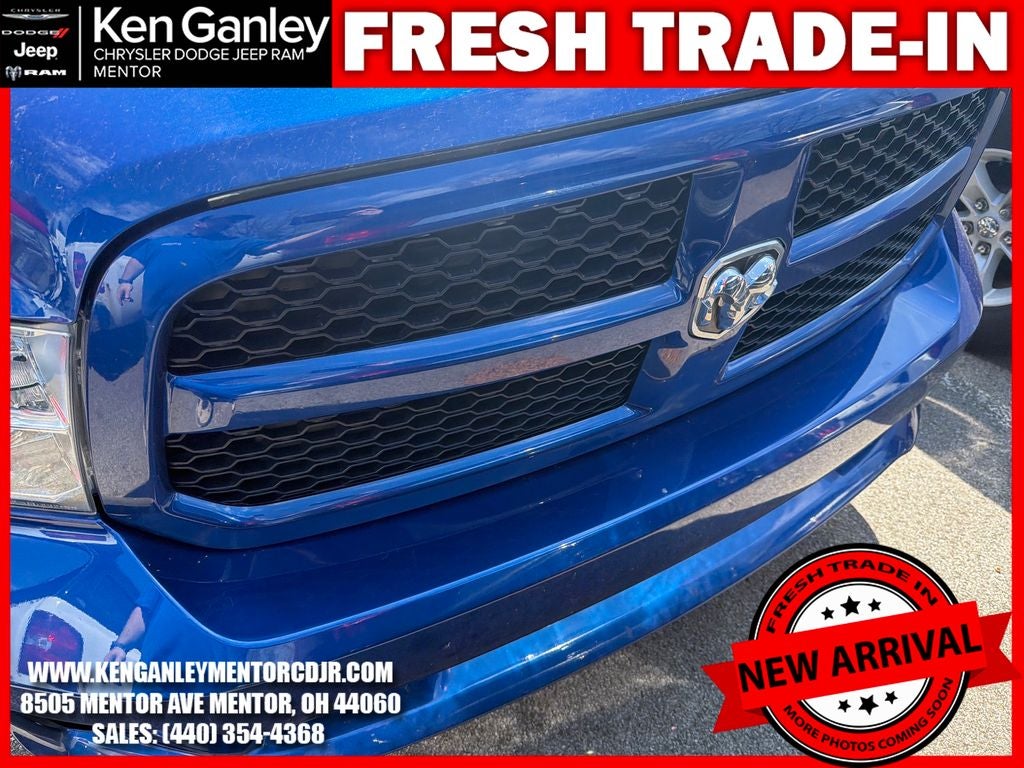 2017 RAM 1500 Express Quad Cab 4x4 6'4' Box