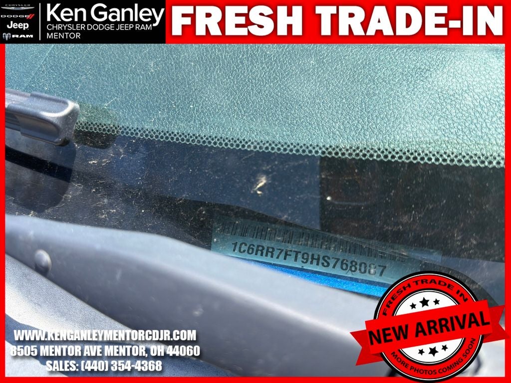 2017 RAM 1500 Express Quad Cab 4x4 6'4' Box