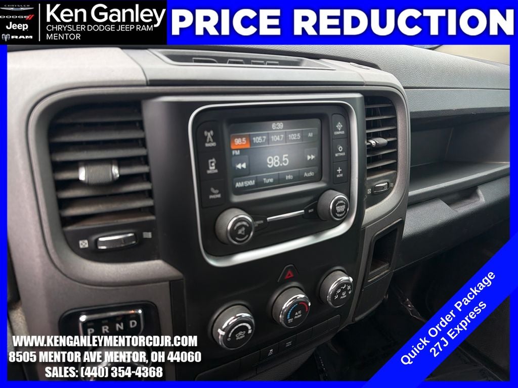 2017 RAM 1500 Express Quad Cab 4x4 6'4' Box