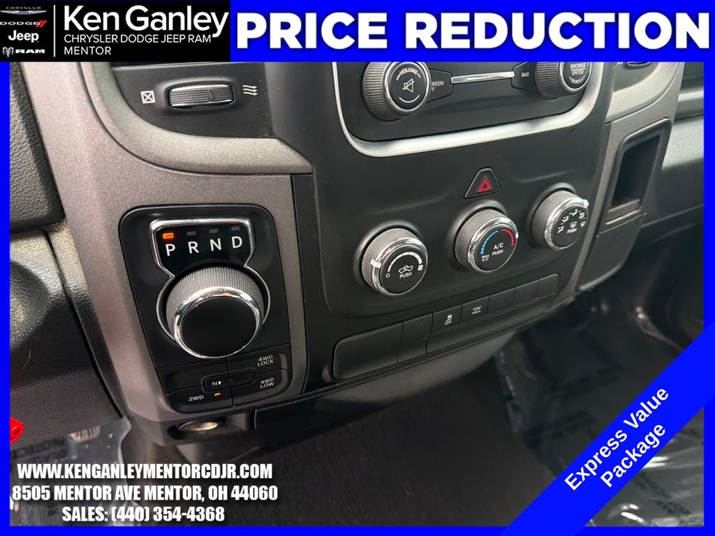 2017 RAM 1500 Express Quad Cab 4x4 6'4' Box