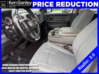 2017 RAM 1500 Express Quad Cab 4x4 6'4' Box