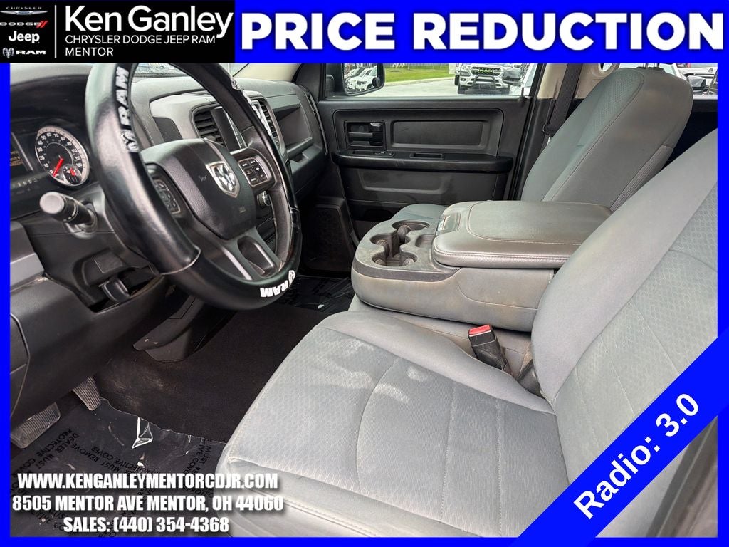 2017 RAM 1500 Express Quad Cab 4x4 6'4' Box