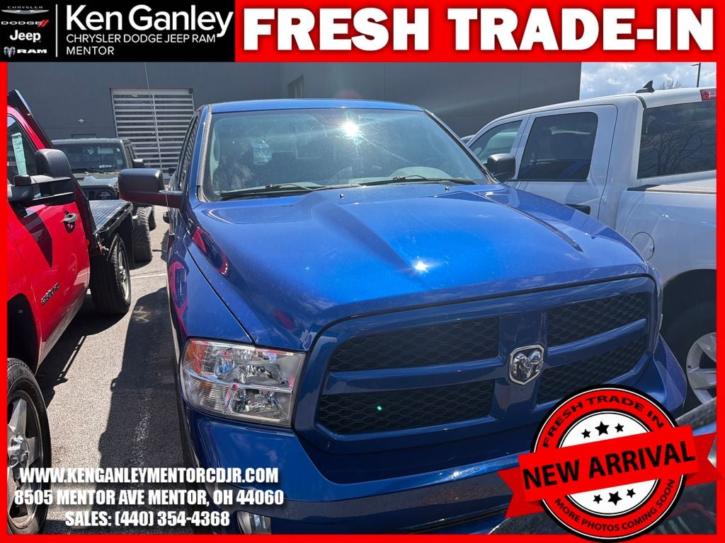 2017 RAM 1500 Express Quad Cab 4x4 6'4' Box
