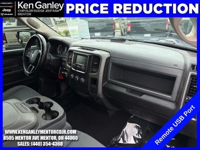 2017 RAM 1500 Express Quad Cab 4x4 6'4' Box