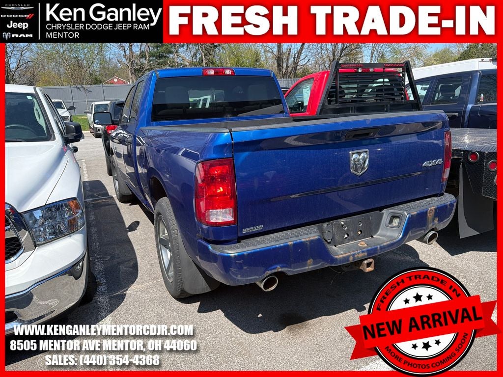 2017 RAM 1500 Express Quad Cab 4x4 6'4' Box