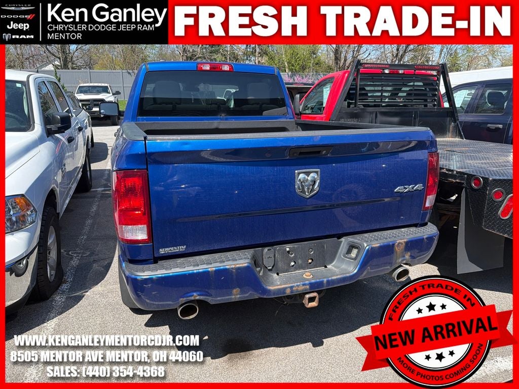 2017 RAM 1500 Express Quad Cab 4x4 6'4' Box