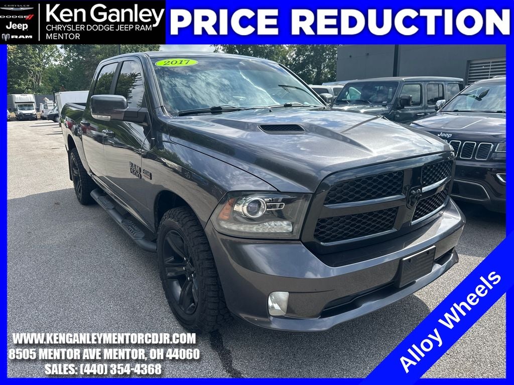 2017 RAM Ram 1500 Night Crew Cab 4x4 5'7' Box