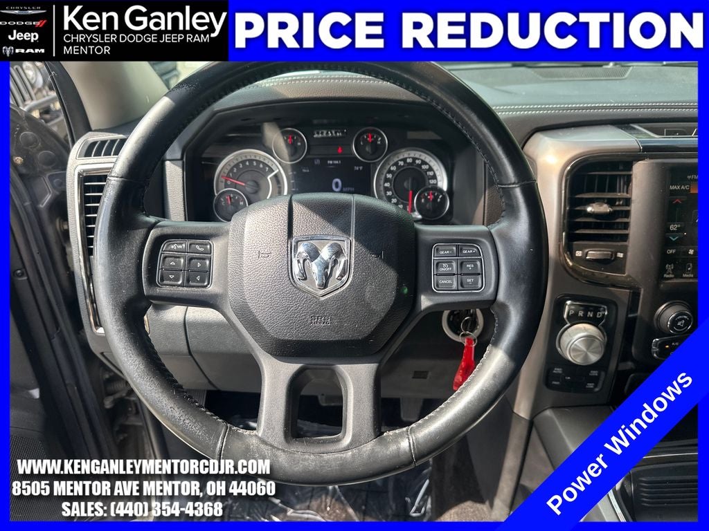 2017 RAM Ram 1500 Night Crew Cab 4x4 5'7' Box