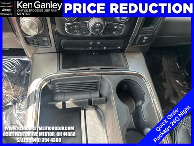 2017 RAM Ram 1500 Night Crew Cab 4x4 5'7' Box