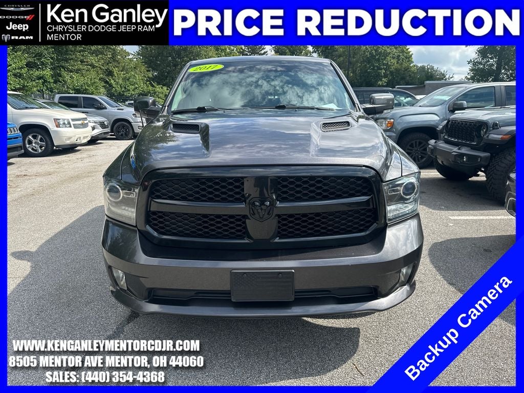 2017 RAM Ram 1500 Night Crew Cab 4x4 5'7' Box