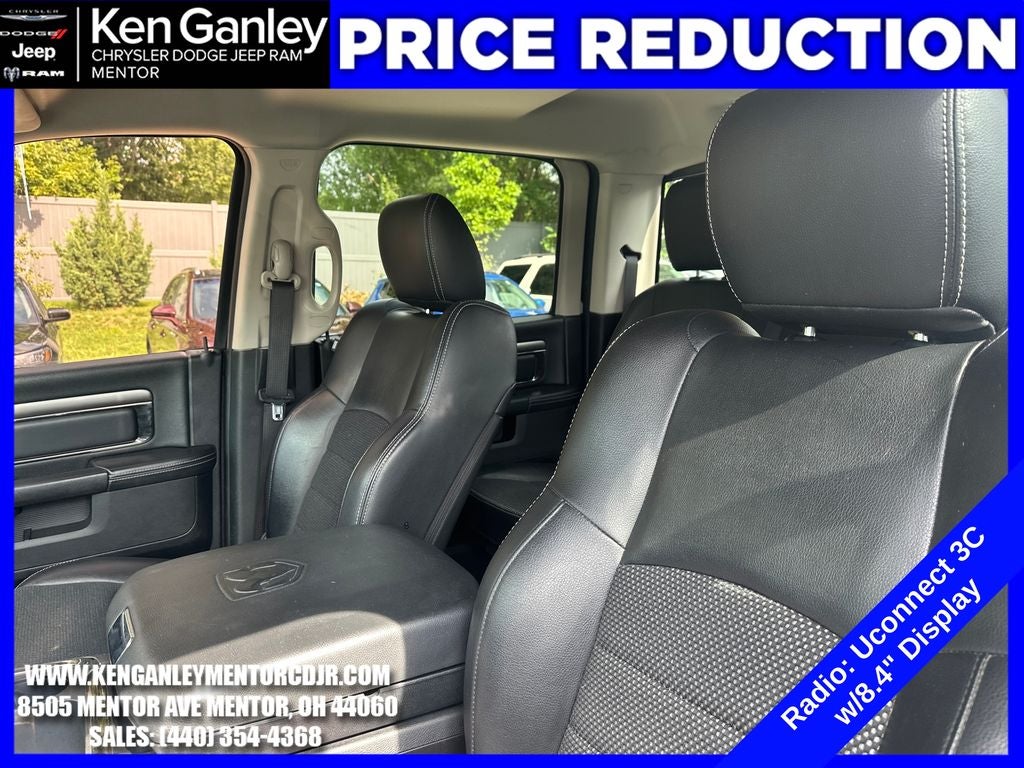 2017 RAM Ram 1500 Night Crew Cab 4x4 5'7' Box