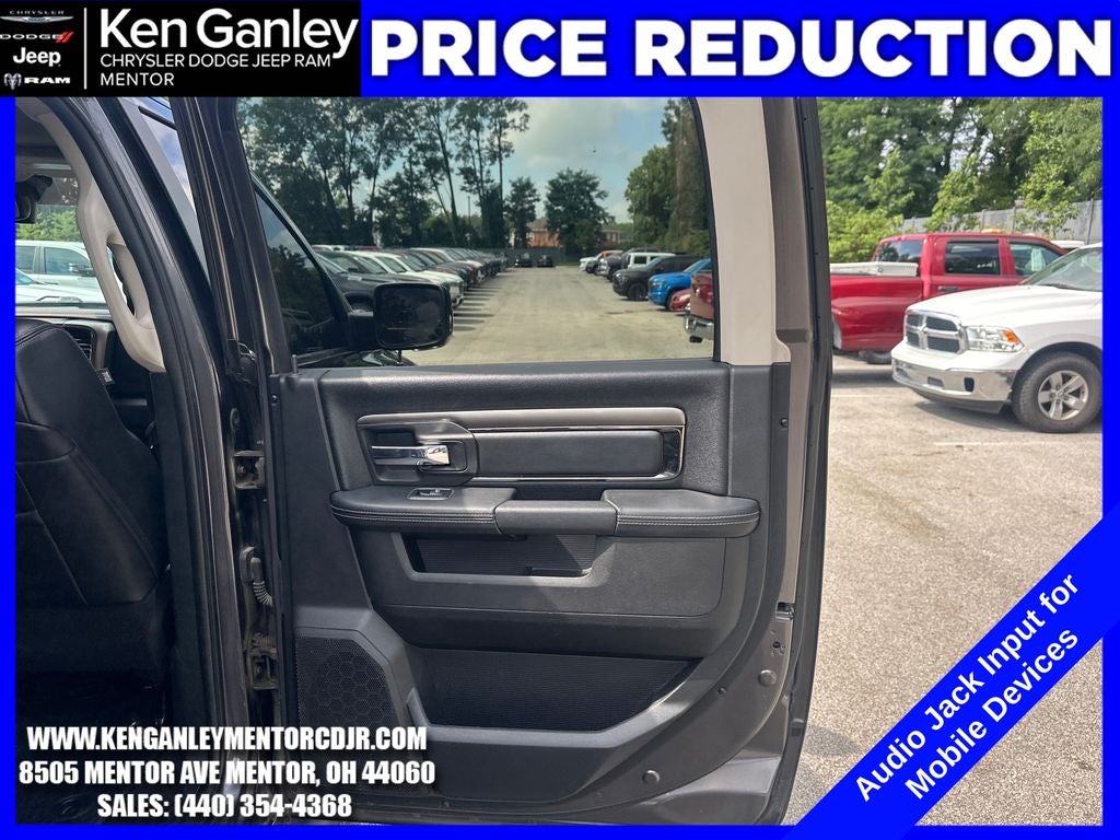 2017 RAM Ram 1500 Night Crew Cab 4x4 5'7' Box