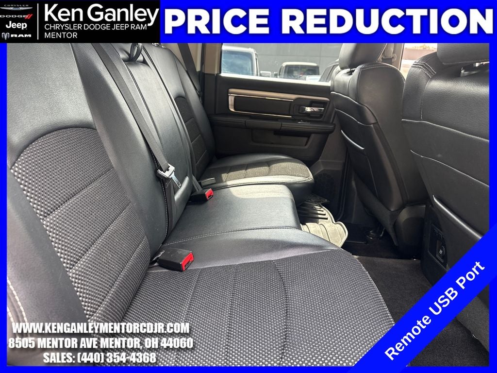 2017 RAM Ram 1500 Night Crew Cab 4x4 5'7' Box