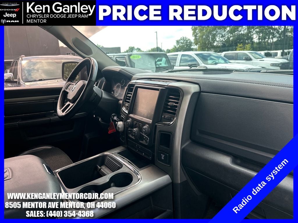 2017 RAM Ram 1500 Night Crew Cab 4x4 5'7' Box