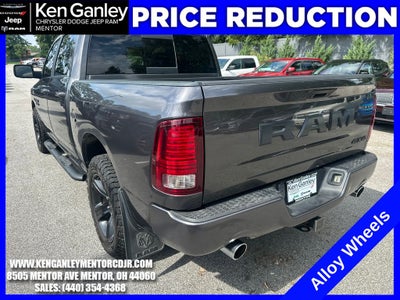 2017 RAM Ram 1500 Night Crew Cab 4x4 5'7' Box