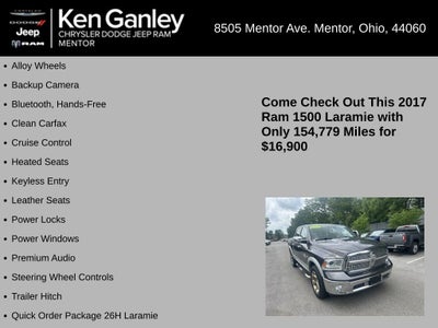 2017 RAM 1500 Laramie Crew Cab 4x4 5'7' Box
