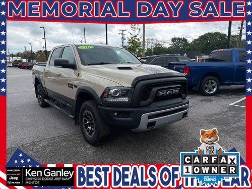 2017 RAM 1500 Rebel Crew Cab 4x4 5'7' Box