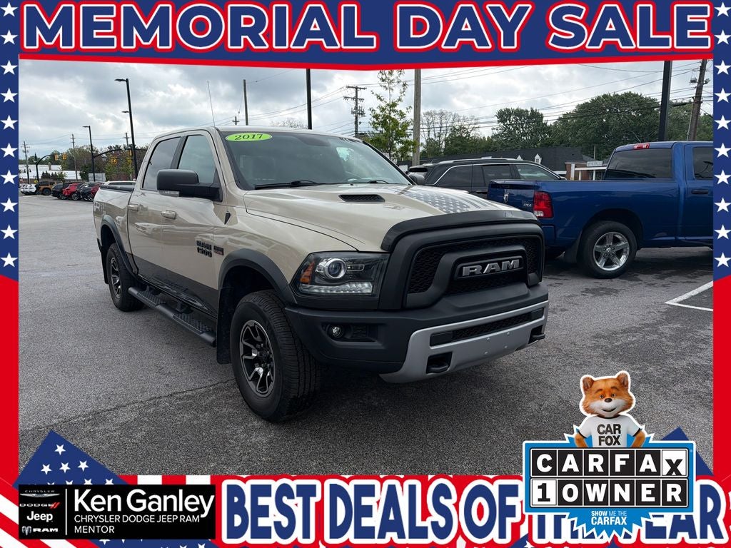 2017 RAM 1500 Rebel Crew Cab 4x4 5'7' Box