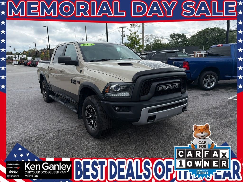 2017 RAM 1500 Rebel Crew Cab 4x4 5'7' Box