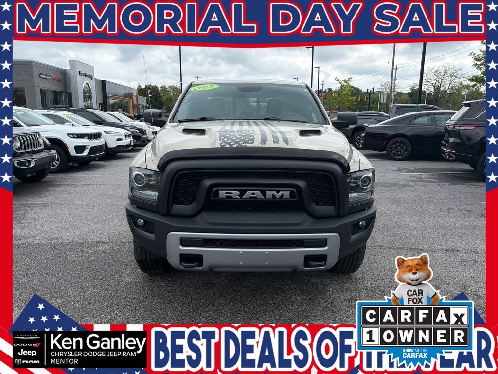 2017 RAM 1500 Rebel Crew Cab 4x4 5'7' Box