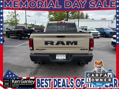 2017 RAM 1500 Rebel Crew Cab 4x4 5'7' Box
