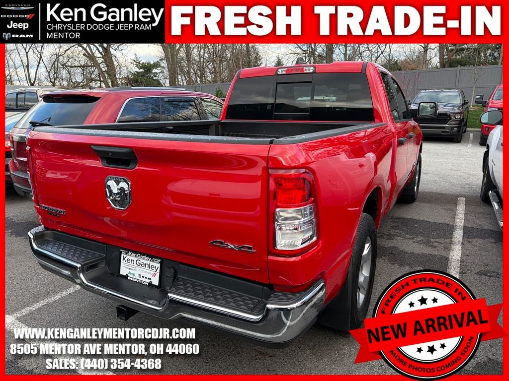 2023 RAM 1500 Big Horn Quad Cab 4x4 6'4' Box