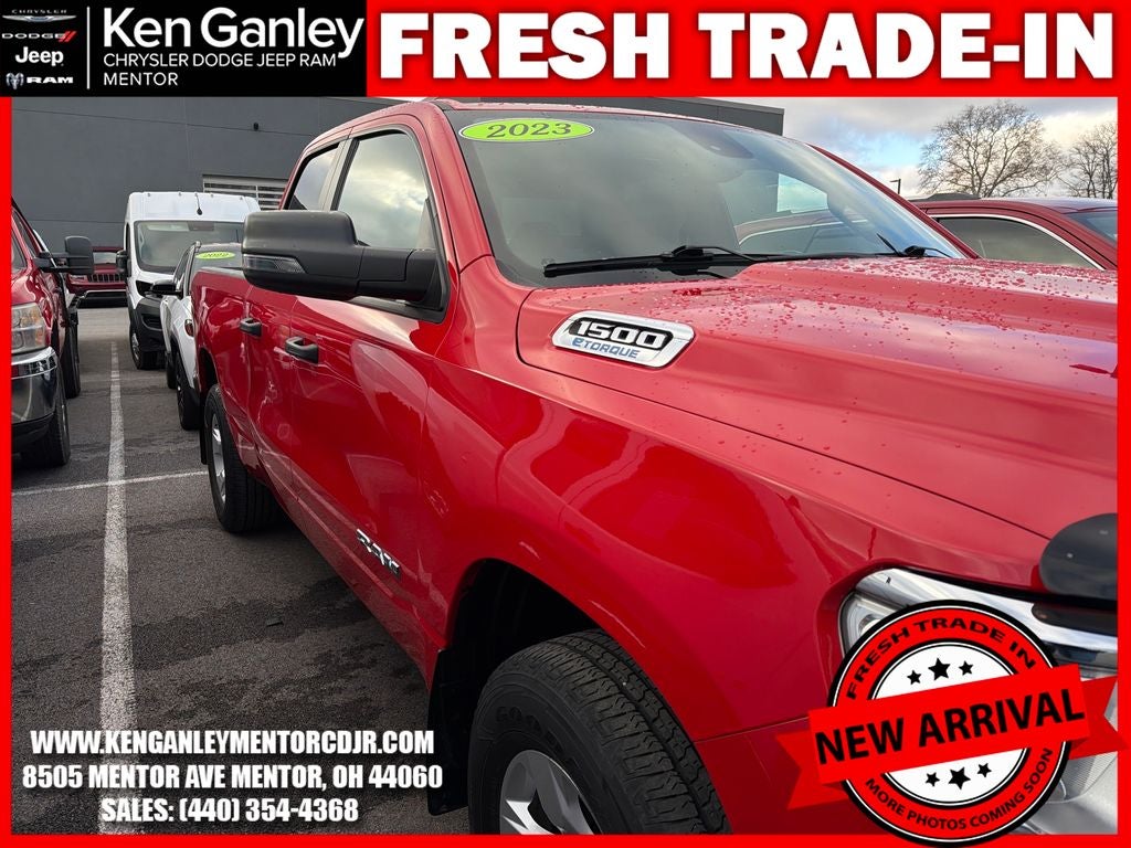 2023 RAM 1500 Big Horn Quad Cab 4x4 6'4' Box
