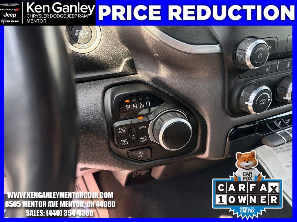 2023 RAM 1500 Big Horn Quad Cab 4x4 6'4' Box