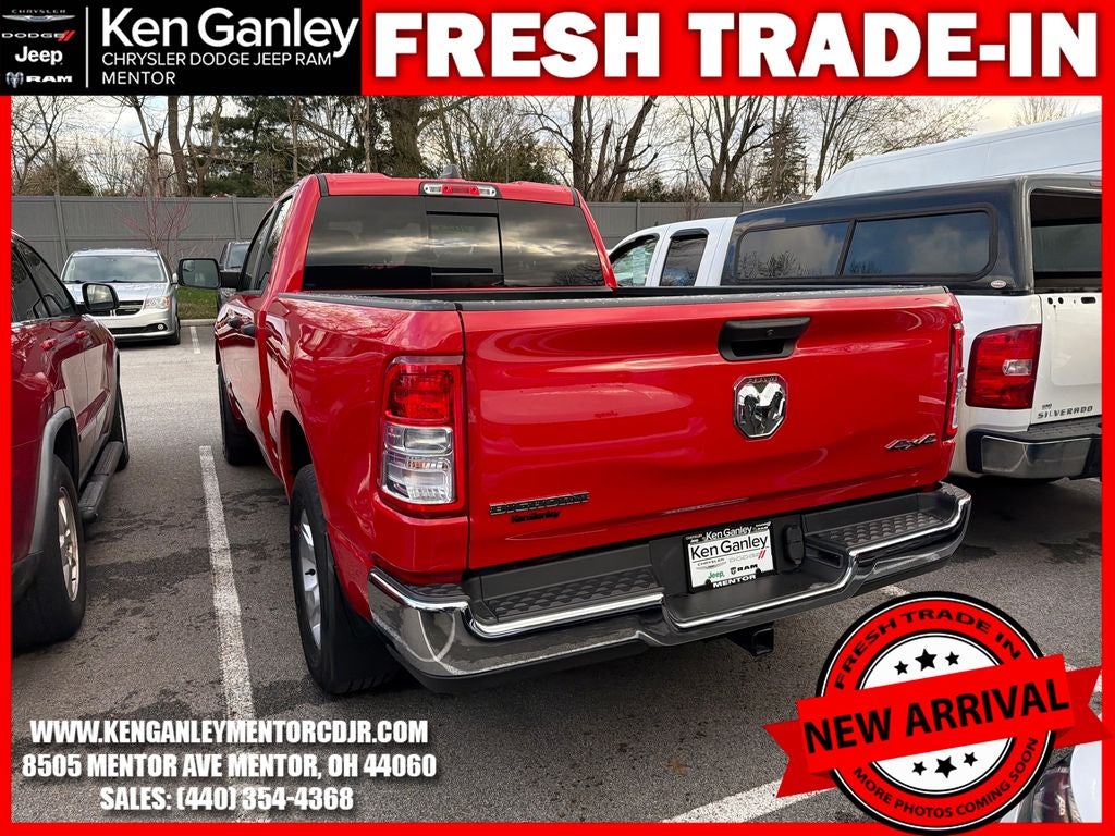 2023 RAM 1500 Big Horn Quad Cab 4x4 6'4' Box
