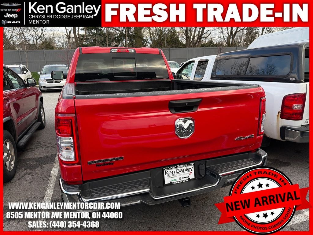 2023 RAM 1500 Big Horn Quad Cab 4x4 6'4' Box