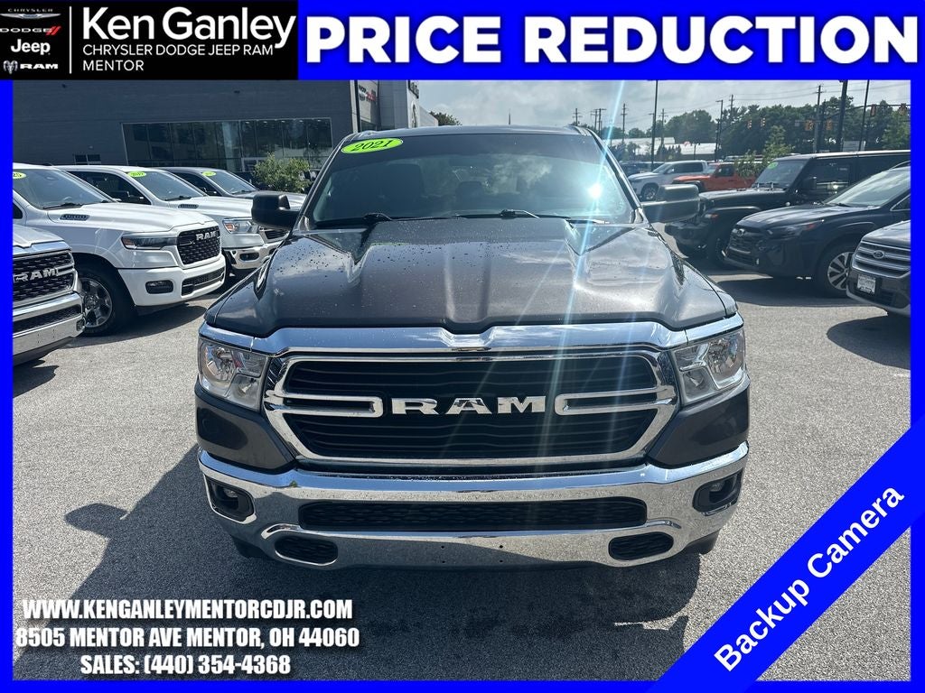 2021 RAM 1500 Big Horn Quad Cab 4x4 6'4' Box