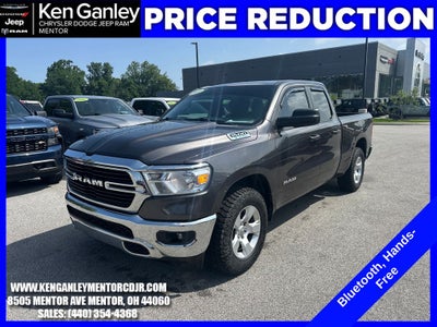 2021 RAM 1500 Big Horn Quad Cab 4x4 6'4' Box